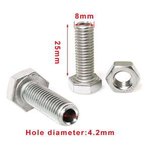 Tuerca de Brida Mecanizada CNC con Óxido Negro, M10 Métrica, 18 mm de Altura, Cabeza Redonda, Uso Industrial General - Product Image 2