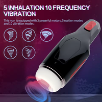 Masturbateur masculin automatique vibrant à ventouse, modèle inversé, jouet sexuel pour adulte MY-0267 659g