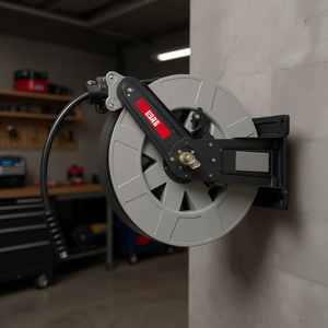 Enrouleur de tuyau d'air Esre 50 pieds rétractable à fixation murale, accessoire pour outil pneumatique - Product Image 3