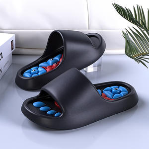 Pantuflas de Baño de Verano para Mujer y Hombre, Transpirables, Antideslizantes, con <span class=keywords><strong>Masaje</strong></span>, Chanclas con Placa de Acupresión - Product Image 3