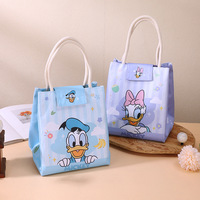 Sac à déjeuner isotherme pour enfants, sac à déjeuner portable Mickey Minnie Donald Duck, sac isotherme pour aliments, sac à pique-nique mignon