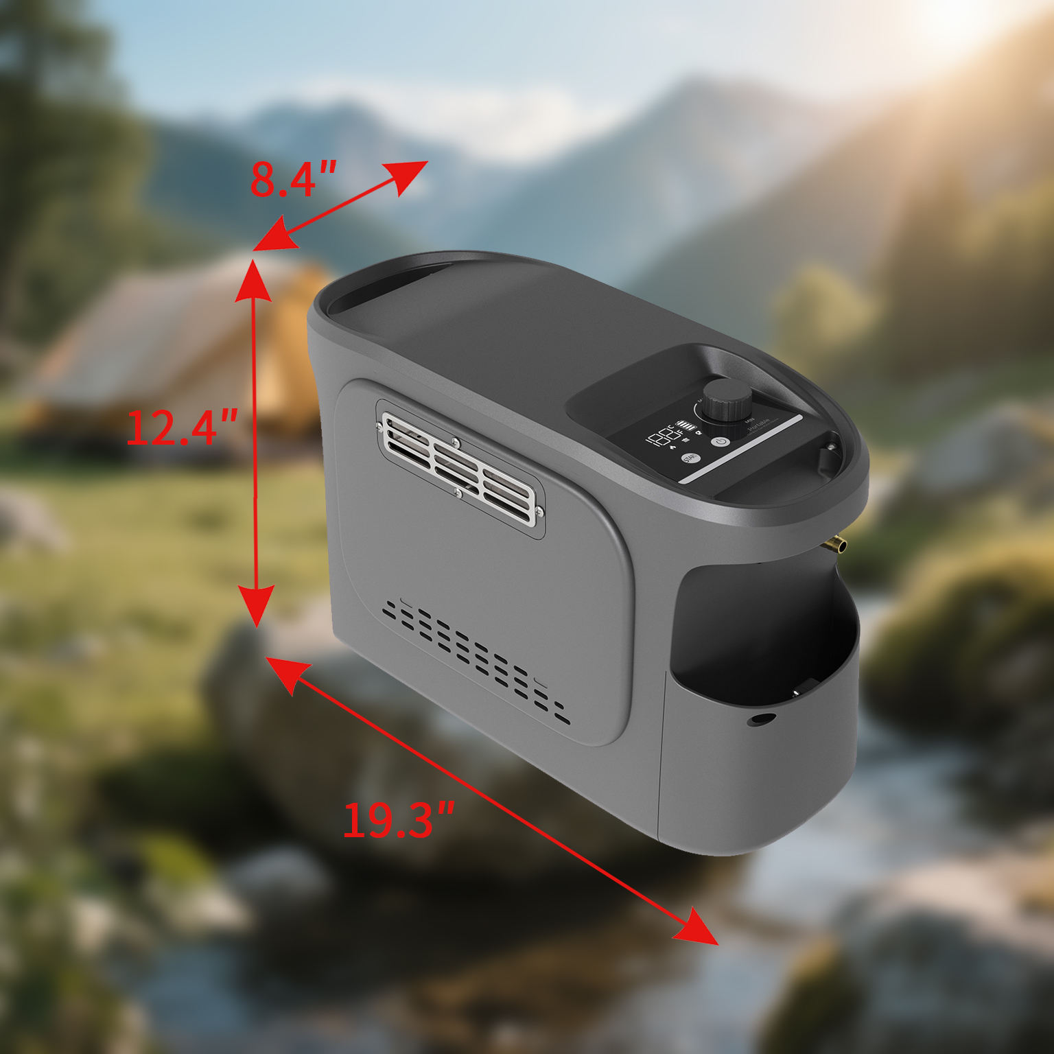 ORANGLES Portable Camping Shower Gas Water Heater for Outdoor Travel Hiking Fishing Pet Washing RV Household Car for Camping Shower - full product showcase - displaying specifications - Image 5 of 5 | adapts to any space | Portable Camping Shower Gas Water Heater for Outdoor Travel Hiking Fishing Pet Washing RV Household Car for Camping Shower deal New Jersey | Free Shipping ORANGLES