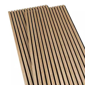 Panneaux acoustiques en <span class=keywords><strong>bois</strong></span> modernes personnalisés avec design 3D, placage en <span class=keywords><strong>bois</strong></span> MDF, <span class=keywords><strong>lattes</strong></span> pour mur - Product Image 4