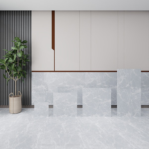 Pegatinas de Vinilo PVC para Piso con Diseño de Mármol, Estilo Minimalista Moderno, Autoadhesivas, Impermeables, Antideslizantes, para Decoración de Interiores del Hogar - Product Image 1