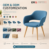 Fauteuil de salon moderne rembourré en tissu avec base en mousse moulée et plastique pour la maison, le bureau, l'école, le salon, la chambre, la salle de réunion