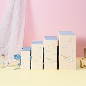 Dreamy Unicorn Double Door Luxury Gift <b>Box</b> with Blue Satin Ribbon - Product Image 5