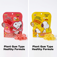 Cartoonfiguur fruitgelei snoepjes Sakura aardbei smaak zak bulk groothandel snack private label