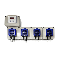 Distributeur de détergent de savon liquide Distributeur de produits chimiques Système de dosage de blanchisserie avec pompe péristaltique pour machine à laver industrielle