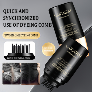 Couverture instantanée des racines grises Bâton de teinture pour <span class=keywords><strong>cheveux</strong></span> Poudre de teinture unisexe Couleur temporaire Teinture pour <span class=keywords><strong>cheveux</strong></span> Crème Stylo <span class=keywords><strong>Craie</strong></span> pour <span class=keywords><strong>cheveux</strong></span> avec peigne - Product Image 6