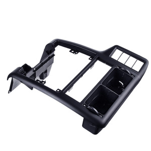 Panel de Ventilación de Aire Volkswagen 6N1858071A, Marco Central de Plástico Negro para el Tablero de Instrumentos, para Polo Caddy 1994-1997 - Product Image 3