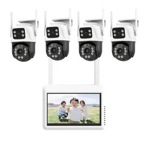 SuperSee Wifi Nvr 7 Inch Screen 4 Channel 6Mp Ptz <b>Camera</b> Kit For Home Office Monitoring - Product Image 3