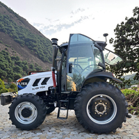 Traktor Pertanian 4x4 110HP Kapasitas Muatan Besar, Mesin Penggerak Gear Drive, Gearbox Motor Bersertifikasi CE, Produktivitas Tinggi, Garansi 1 Tahun