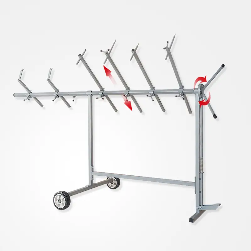 Manufacturer Rotating Panel Mobile Panel Repair Paint Stand for Largest Bonnets Tailgates Doors Wings