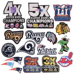 정글 자수 로고 야구팀 패치 & 배지 (동물 모양, 뒷면 접착제) - 의류 및 홈 텍스타일용 중국 도매 - Product Image 5