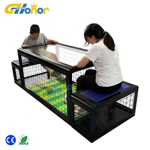 Vui chơi giải trí đồng xu trò chơi máy vui <span class=keywords><strong>mini</strong></span> trẻ em chơi thể thao dưới bàn bóng đá ngồi ghế đá trò chơi bóng đá lồng thiết bị <span class=keywords><strong>Arcade</strong></span> - Product Image 1