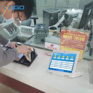 L Shape <b>10</b>.1 14 Inch <b>10</b> Point Touch POE Desktop Customer Feedback <b>Tablet</b> PC RJ45 <b>Android</b> <b>Tablet</b> with NFC Front Camera - Product Image 6