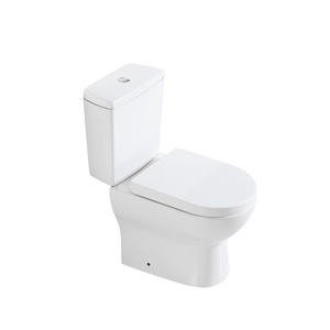 โถสุขภัณฑ์แบบสองชิ้น De Ouvenor รุ่นมาตรฐาน สไตล์ยุโรป ระบบชำระล้าง 3 ลิตร ทำความสะอาดง่าย ผลิตจากเซรามิก รับน้ำหนักได้ 200 กก. - Product Image 4