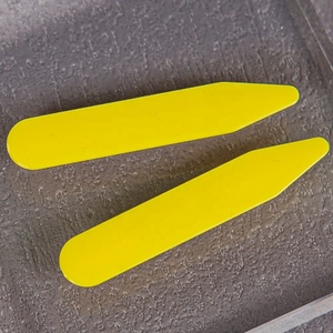 Accesorios de ropa con estampado de logotipos de alta calidad Camisa de PVC Cuello colorido Soporte Estancia - Product Image 5