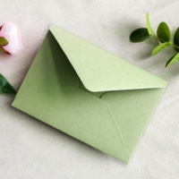 Enveloppes A7 personnalisées 5.35X7.5 ''Enveloppes de mariage vert sauge pour 5X7'' cartes d'invitation Invitations de remise des diplômes Photos