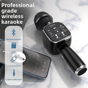 Micrófono Inalámbrico Capacitivo para Niños con Rotación de 360° y Altavoz Integrado - Uso Doméstico, Canto, Karaoke, Todo en <span class=keywords><strong>Uno</strong></span> - Product Image 3