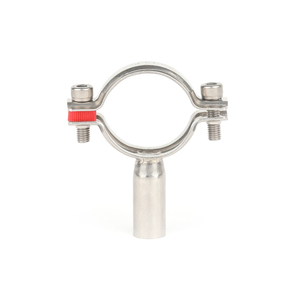 Sanitaria de <span class=keywords><strong>acero</strong></span> inoxidable <span class=keywords><strong>maleable</strong></span> de la tubería de agua perchas y abrazaderas - Product Image 1