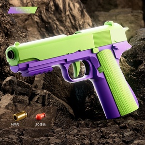 Pistolet à balles molles modèle 1911, jouet en plastique pour <span class=keywords><strong>jeux</strong></span> <span class=keywords><strong>de</strong></span> <span class=keywords><strong>tir</strong></span> en plein air - Product Image 6