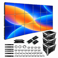 Écran LED de location intérieur P2.6, 3840Hz, taux de rafraîchissement élevé, panneau mural vidéo modulaire en aluminium moulé sous pression pour événements scéniques et concerts