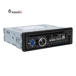 Reproductor de DVD/CD para Auto Podofo, <span class=keywords><strong>Radio</strong></span> de Auto 1DIN, Audio Digital, Música Estéreo, <span class=keywords><strong>Radio</strong></span> de 12V, Doble BT, FM, AM, USB/SD/AUX-IN, OEM, ODM - Product Image 1