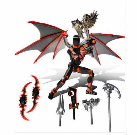 Mort Reaper Noir et Rouge