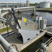 Nueva Tecnología en Equipos Industriales: Prensa de Tornillo para Deshidratación de Lodos, Maquinaria de Tratamiento de Aguas Residuales Utilizada en el Tratamiento de Aguas Residuales Urbanas