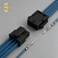 Conector Micro Fit 3.0mm MX3.0 de 2 Pines, Macho, de Una Sola Fila, para PCB, Carcasa de Nylon, Conector Enchufable, Adaptador Molex 430250400