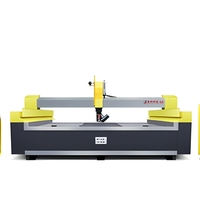 Machine de découpe à jet d'eau CNC 5 axes YUANLI 42KW AC, coupeur de biseaux haute précision, usage industriel
