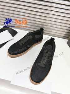 Zapatos Deportivos de Moda para Hombre, de Cuero Genuino Negro con Plataforma Roja y Suela Afilada, Zapatos Casuales Populares para Primavera, Estilo Louboutin - Product Image 5