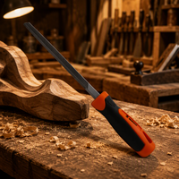 Lime plate industrielle WEDO en acier T12, tailles 6''-12'', pour le meulage de matériaux durs/râpes à bois