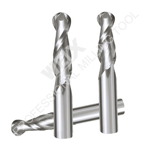 Fraises à bout sphérique de 6 mm à bas prix, 3,175 mm, 4 mm, 8 mm, fraises pour routeur CNC, coupe personnalisée OEM pour le bois - Product Image 4