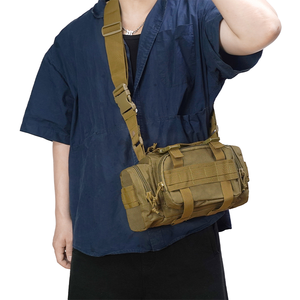 <span class=keywords><strong>SABADO</strong></span> al aire libre Oxford camuflaje caza combate táctico cintura bolsa hombro herramienta Cámara bolsa - Product Image 6