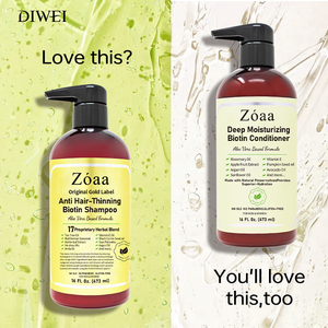 Shampooing et après-<span class=keywords><strong>shampoing</strong></span> et après-<span class=keywords><strong>shampoing</strong></span> <span class=keywords><strong>bio</strong></span> à la biotine <span class=keywords><strong>anti</strong></span>-<span class=keywords><strong>chute</strong></span> pour la croissance des cheveux DIWEI de marque privée qui renforce la densité - Product Image 6