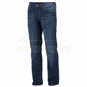 กางเกงยีนส์ผ้ายืดสีน้ำเงินสำหรับผู้ชาย JEST - Product Image 1