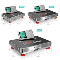 Balance électronique sans fil de 600 kg pour banc et sol, affichage LCD, acier au carbone, acier inoxydable, mesure de haute précision