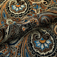 Tissu Jacquard Brocart de Soie Imprimé en Nylon Haute Densité pour Vente en Gros, Échantillon Gratuit de Tissu Brocart Jacquard de Luxe pour Robe
