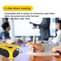 Touyinger — Mini projecteur vidéo de poche T1 2021, appareil à led, 3lcd, pour Home cinéma
