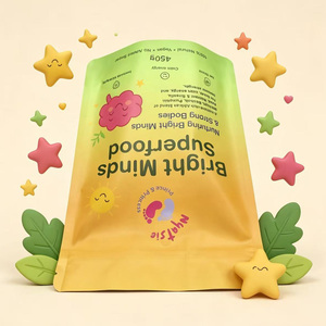 Sacs refermables personnalisés avec fermeture éclair, 450g, pour emballage de sucre, snacks, superaliments en poudre - Product Image 5