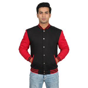 High Quality Custom Trend <b>Men's</b> Jacket Letterman Varsity Style Custom Classic Satin Letterman Varsity Jacket for <b>Men</b> - Product Image 1