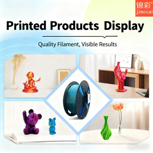 Filamento de Goma Metálica de 1.75mm, 1kg, Brillo Suave, Color Personalizado, Envasado al Vacío para Impresiones 3D de Alta Gama - Product Image 3