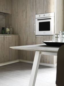 Ensemble de meubles de cuisine en bois massif, armoires de cuisine modulaires en forme de L, modernes et personnalisées - Product Image 4