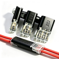 Connecteur rapide LED sans dénudage D1/D2/D3, type d'insertion mutuelle, raccordement sans soudure, connecteur enfichable