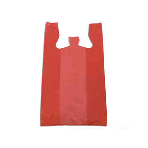 Sacs en plastique personnalisés pour T-shirts, gilets, sacs d'épicerie, sacs de nourriture, sacs en plastique rouge pour produits alimentaires, sacs de courses en plastique en rouleau - Product Image 4