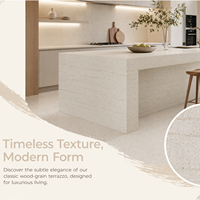 Comptoir en terrazzo de luxe, revêtement de sol en terrazzo sur mesure, dalle de terrazzo artificielle résistante à l'usure