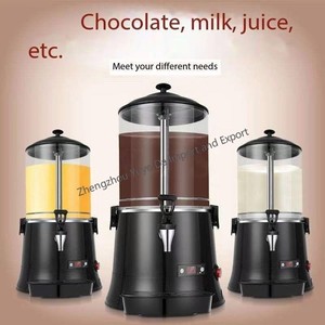 Máquina de chocolate caliente con 5L y 10L 400W Soporte de alta calidad Uso de control de temperatura para barra de café Hotel de gama alta - Product Image 2