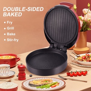 Venta caliente sartén para hornear eléctrica hogar interior sartén para <span class=keywords><strong>pizza</strong></span> eléctrica revestimiento antiadherente de doble cara sartén para hornear eléctrica - Product Image 3